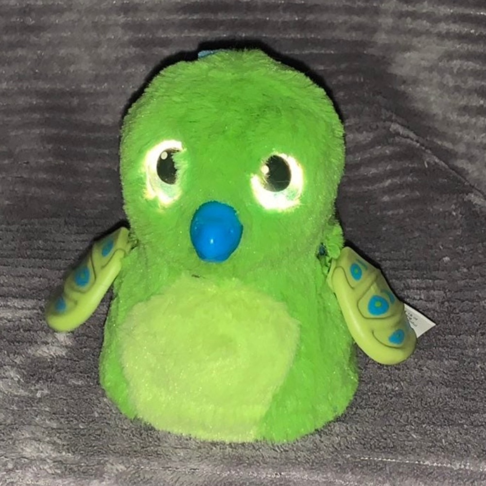 Green Hatchimal Electronic Plush